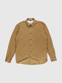 REGULAR FIT CORDUROY - SHIRT, Breen, highres