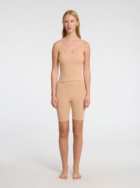 SEAMLESS SHAPEWEAR SHORTS, Brush, highres