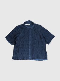 SHORT SLEEVED  SHIRT, Dark Sapphire, highres