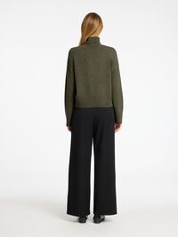 WOLLGEMISCH ROLLKRAGEN PULLOVER, Kalamata, highres