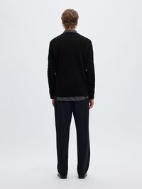 PULLOVER, Black, highres