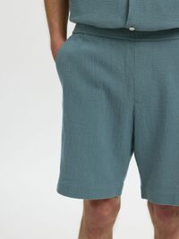 REGULAR FIT SHORTS, Balsam Green, highres