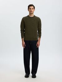 CREWNECK PULLOVER, Forest Night, highres