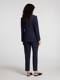 VISCOSEMIX KLASSIEK BLAZER, Dark Sapphire, highres