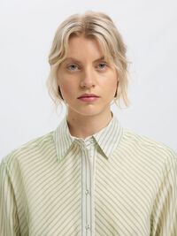 RELAXED FIT SHIRT, Egret, highres