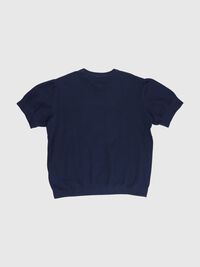 KNITTED SHORT SLEEVED TOP, Sky Captain, highres