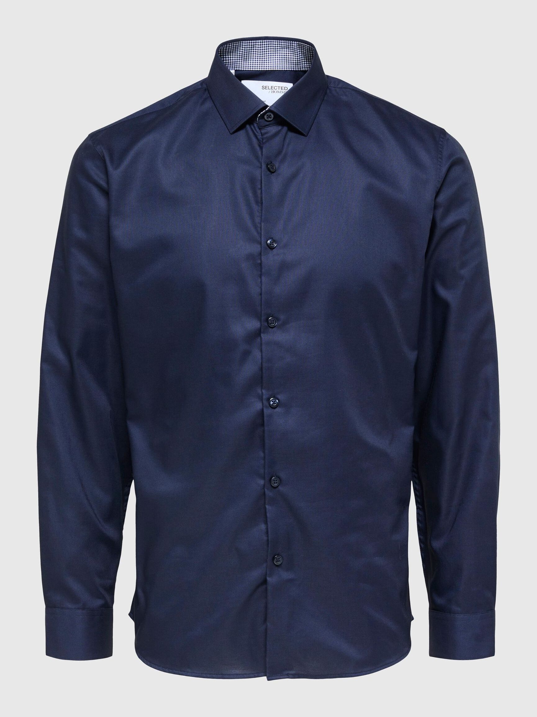 SLIM FIT SKJORTE, Navy Blazer, highres