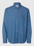 Selected REGULAR FIT  DENIM SHIRT, Medium Blue Denim, highres - 16097482_MediumBlueDenim_001.jpg