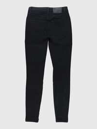 MID WAIST - SKINNY FIT JEANS, Black Denim, highres