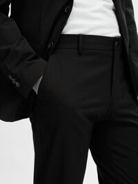 SLIM FIT HOSE, Black, highres