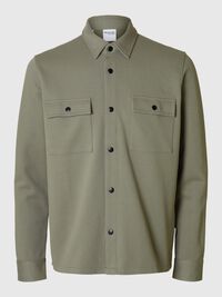 KLASSISCHES OVERSHIRT, Vetiver, highres