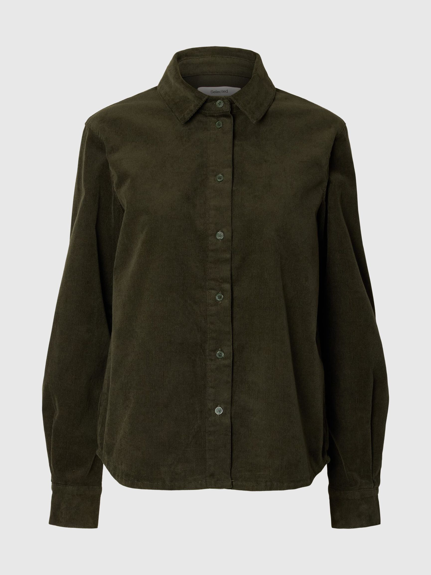REGULAR FIT CORDUROY SHIRT, Deep Depths, highres