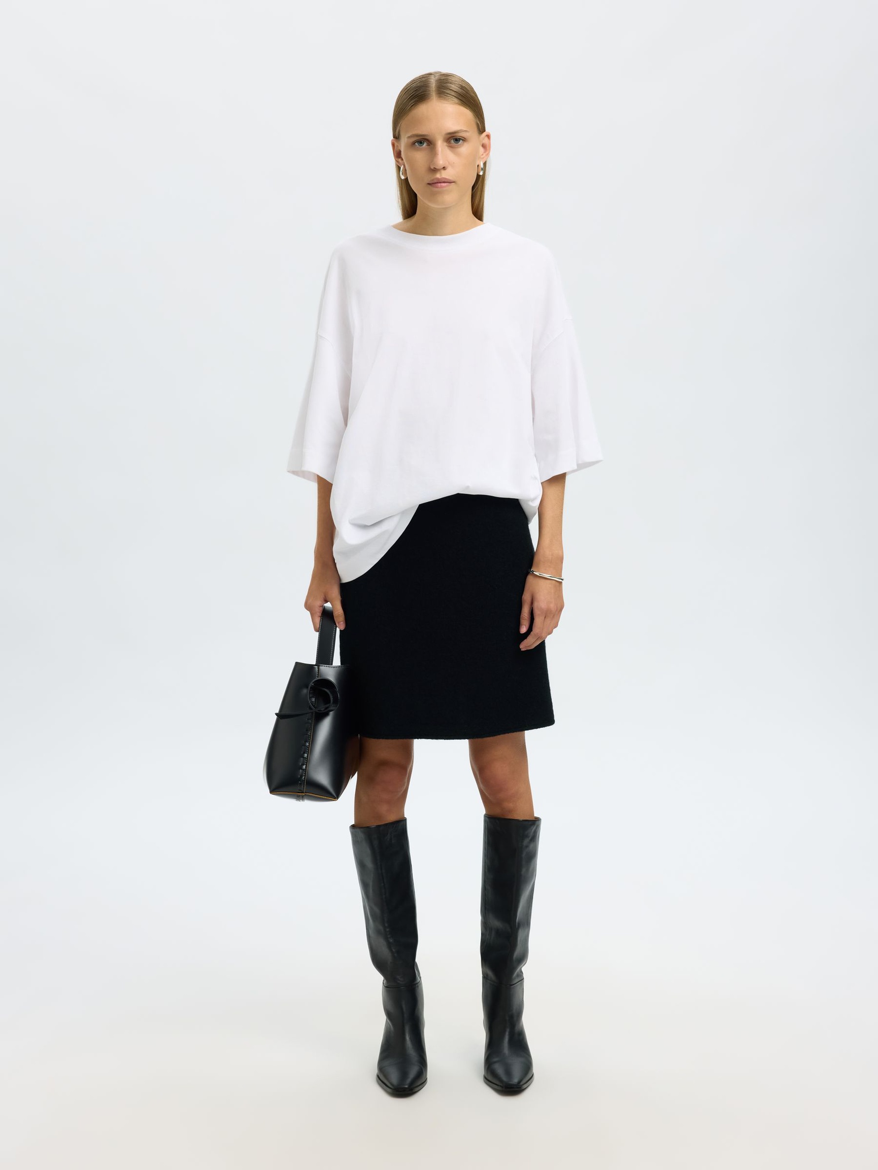 ULL MINIKJOL, Black, highres