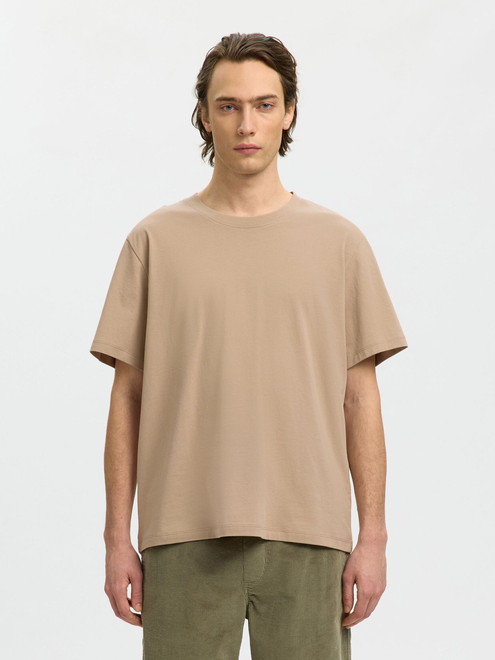 REGULAR T-SHIRT, Savannah Tan, highres