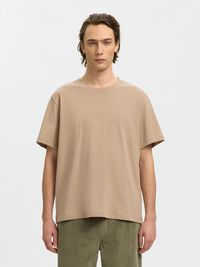 REGULAR T-SHIRT, Savannah Tan, highres