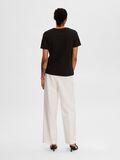 Selected KLASSISCHES V-NECK T-SHIRT, Black, highres - 16087922_Black_004.jpg