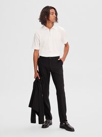 175 SLIM-FIT TROUSERS, Black, highres