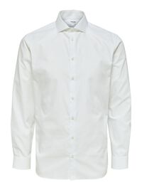 LANGE ÄRMEL HEMD, Bright White, highres