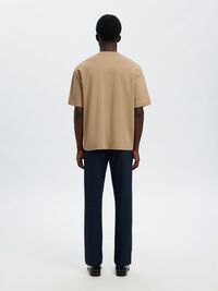 LOOSE FIT T-SHIRT, Savannah Tan, highres