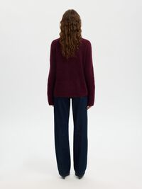 ULLBLANDING STRIKKET PULLOVER, Fig, highres