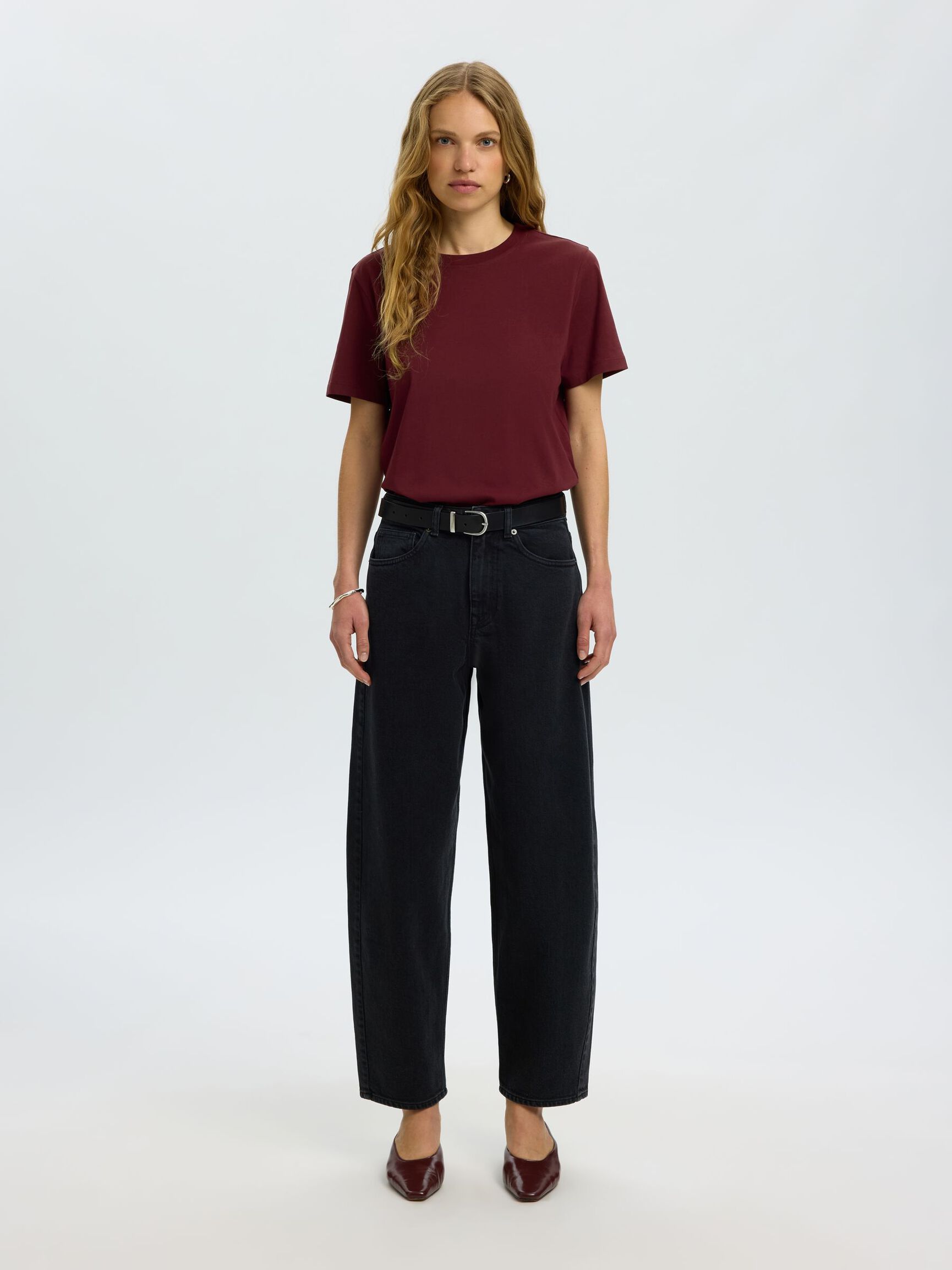 KLASSISCHES T-SHIRT, Tawny Port, highres