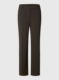 VISCOSE BLEND PINSTRIPE TROUSERS, Delicioso, highres