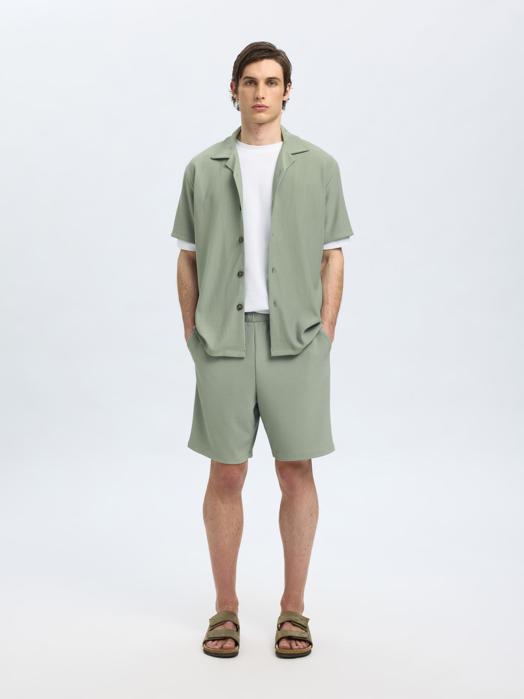 GERIBDE SHORTS, Iceberg Green, highres