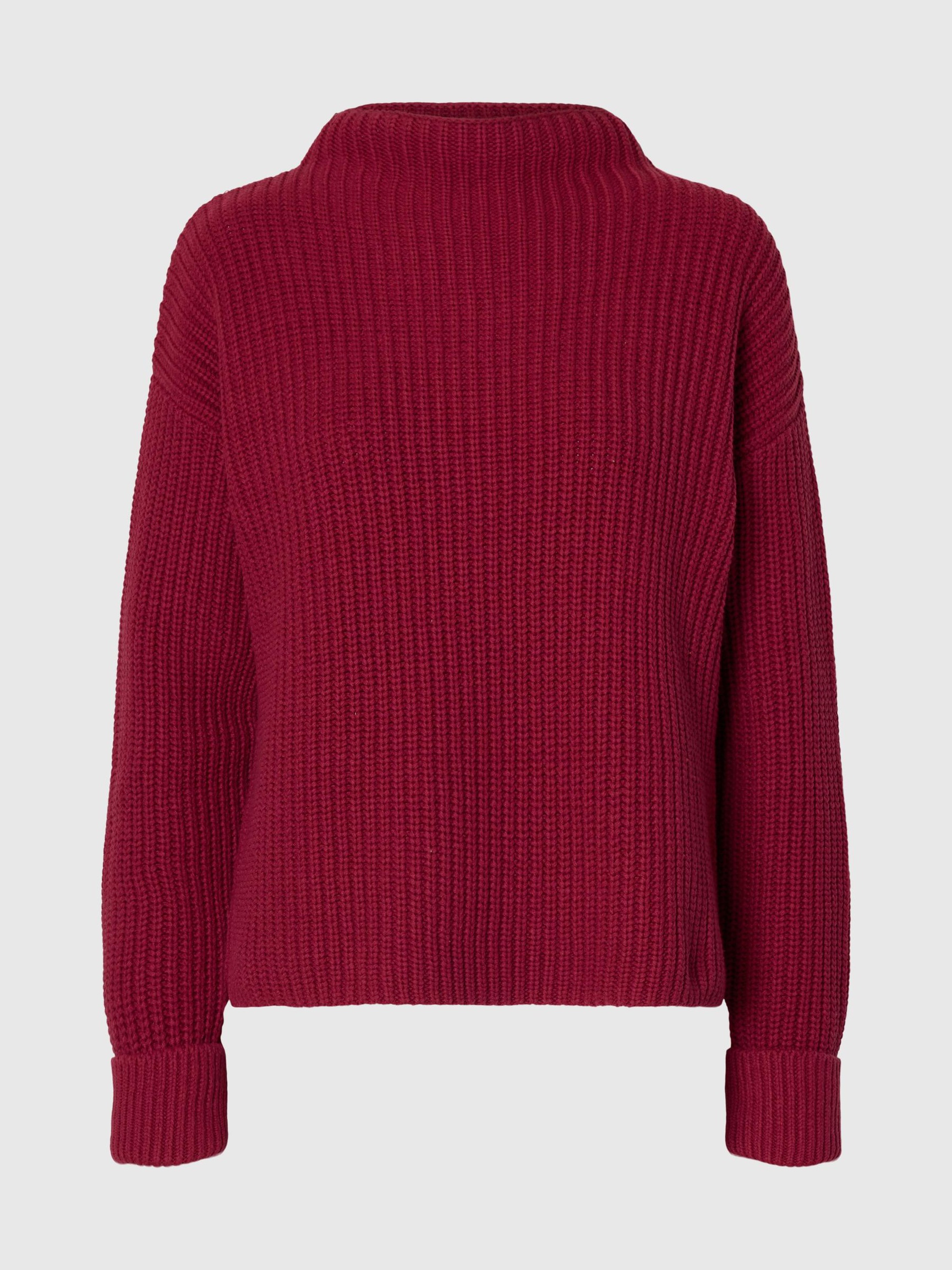 OVERSIZED PULLOVER, Anemone, highres