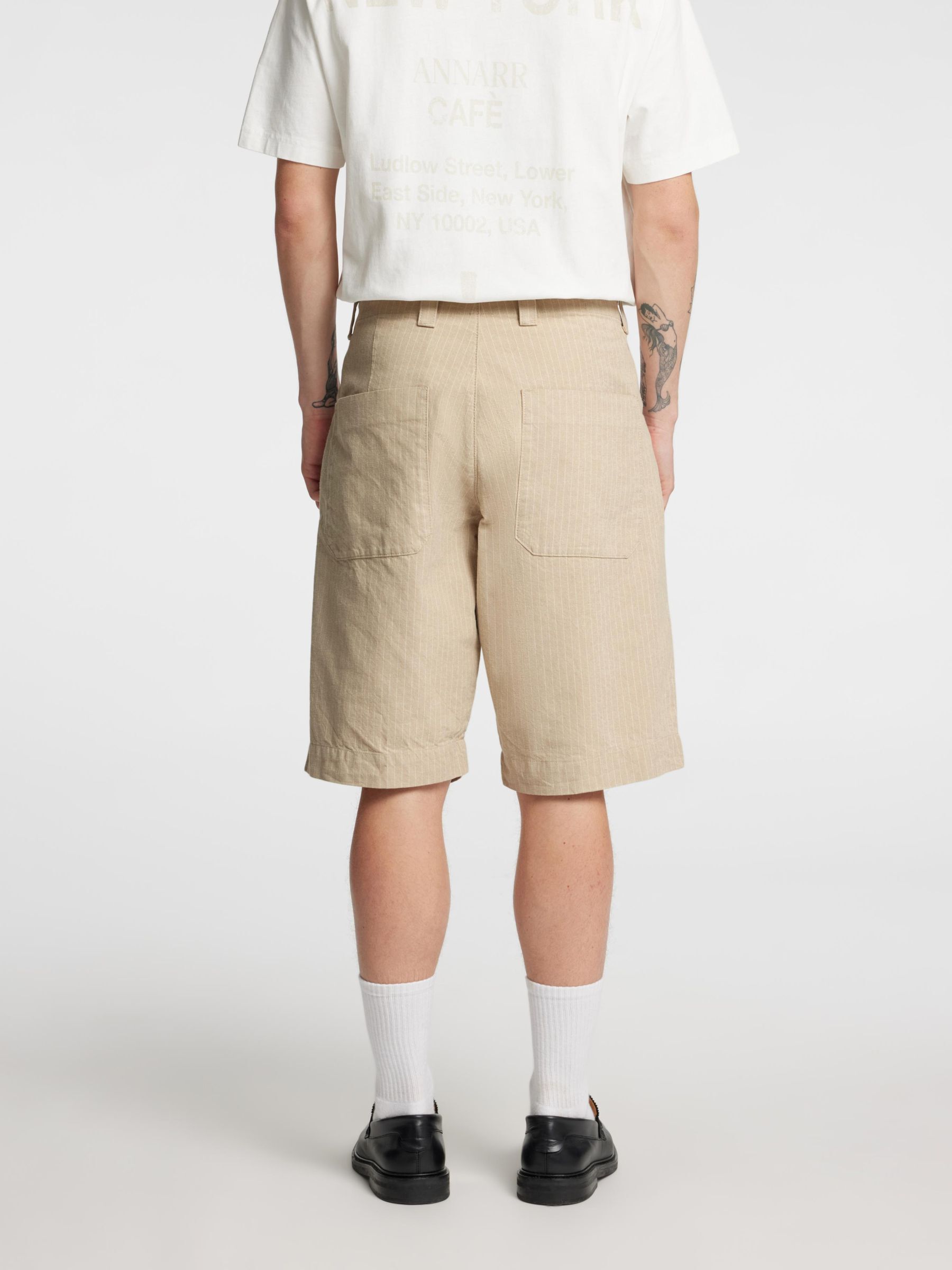 LOOSE FIT SHORTS, Weathered Teak, highres