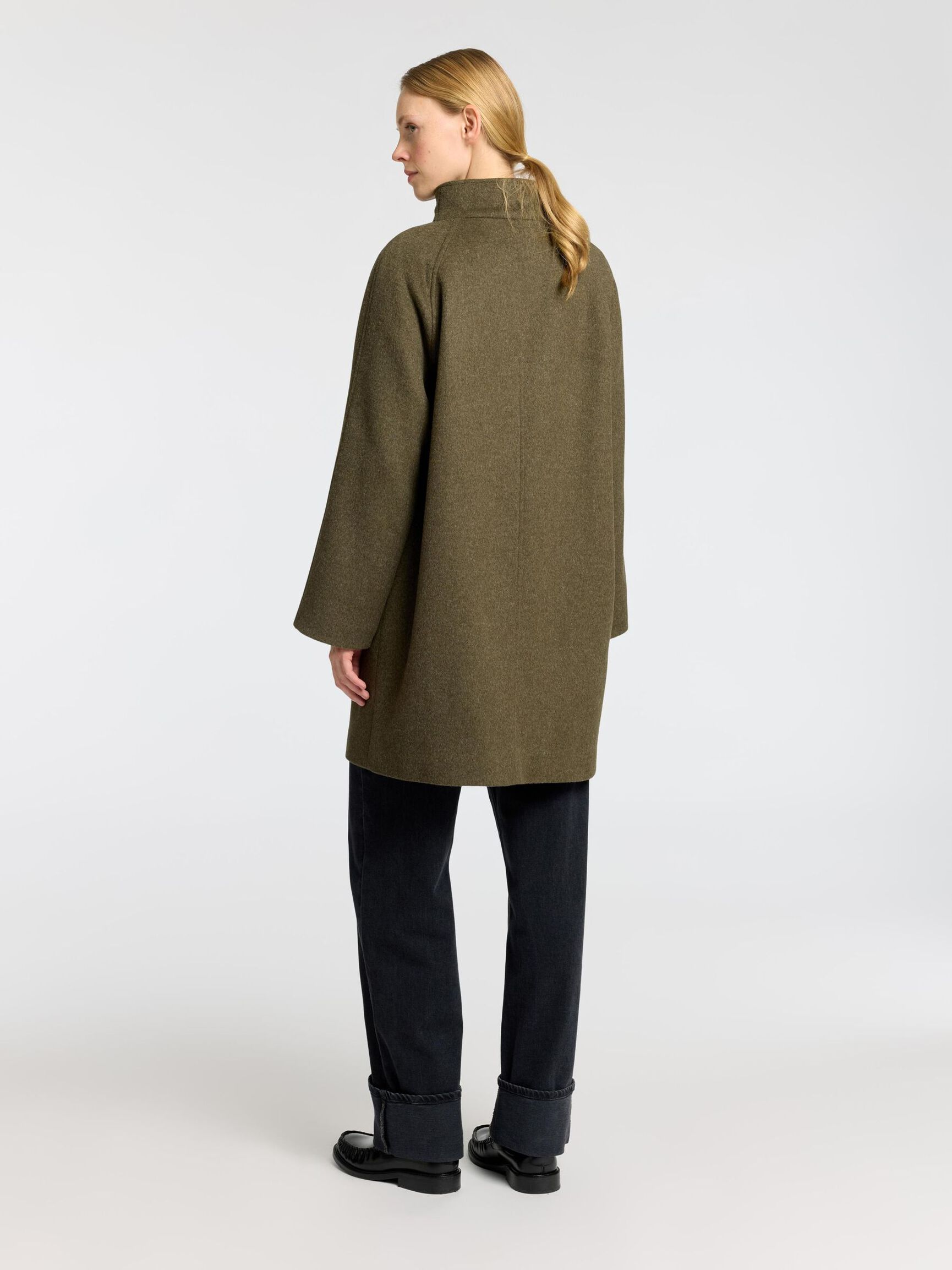 WOOL BLEND COAT, Kalamata, highres