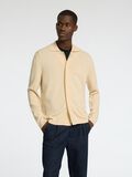 Selected 100% MERINO WOOL CARDIGAN, Angora, highres - 16097825_Angora_003.jpg
