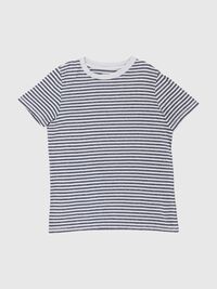 STRIPED T-SHIRT, Peacoat, highres