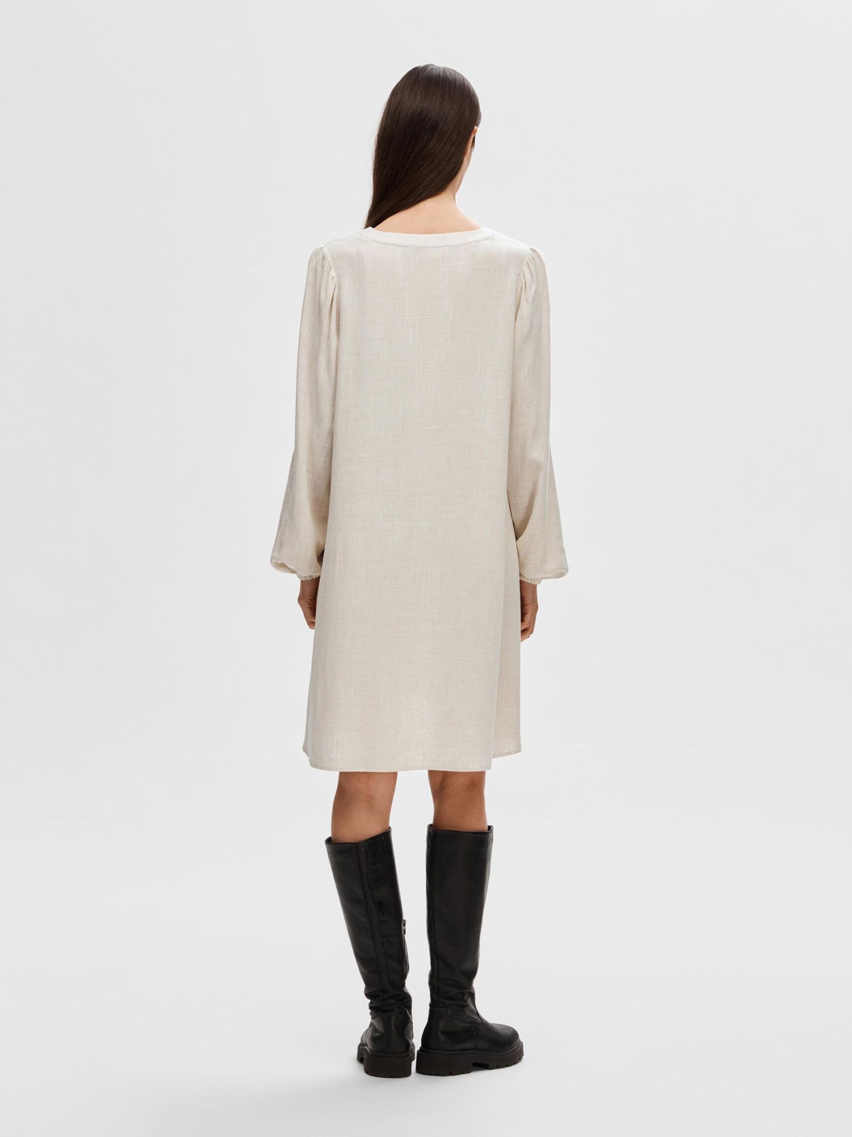 VISCOSEMIX MINI JURK, Sandshell, highres