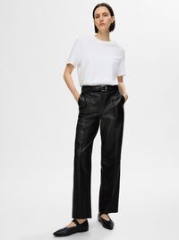 VID PASSFORM SKINNBUKSE, Black, highres