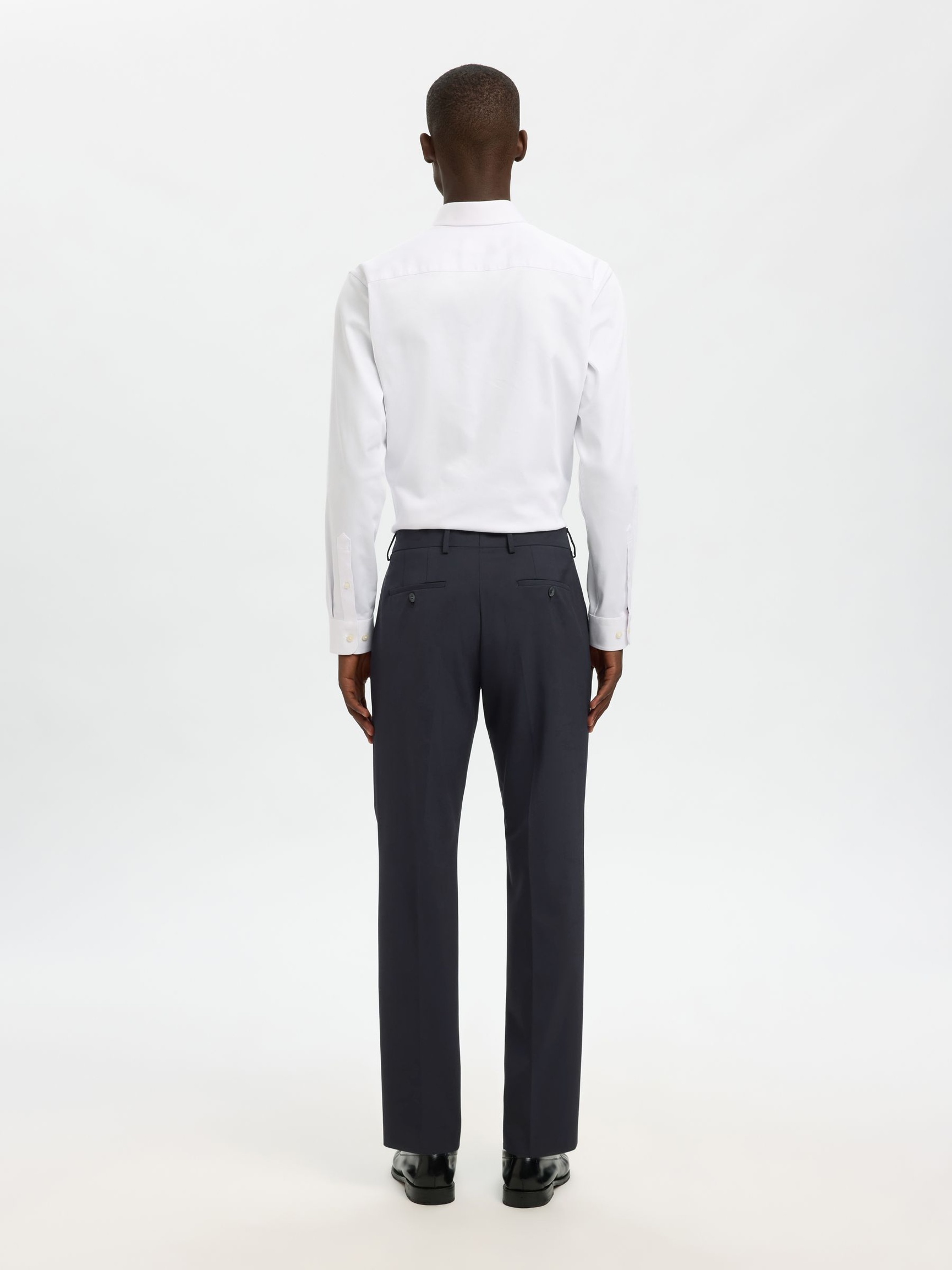 175 SLIM FIT TROUSERS, Navy Blazer, highres