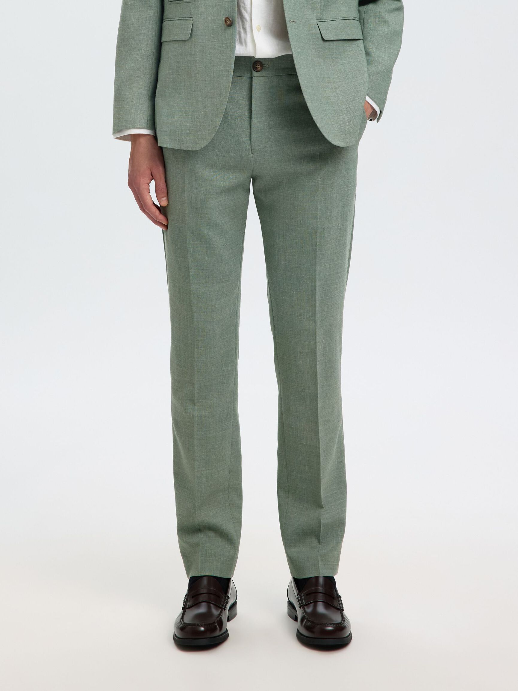 PUVUN HOUSUT, Light Green Melange, highres