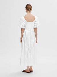 OFF-SHOULDER MAXI DRESS, Snow White, highres