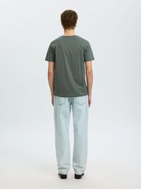 3-PACK COTTON T-SHIRT, Balsam Green, highres