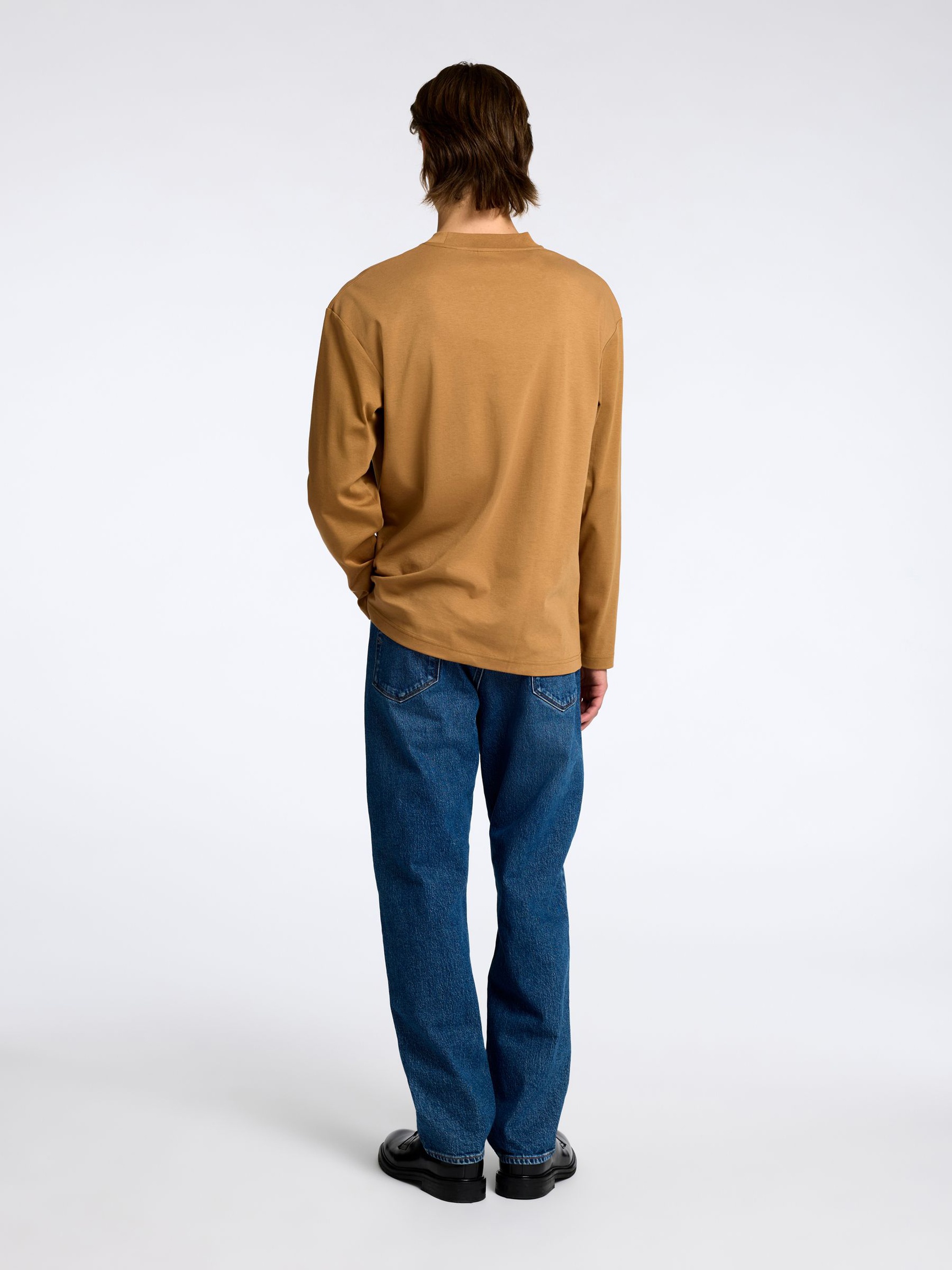 100% COTTON LONG SLEEVED TOP, Chipmunk, highres