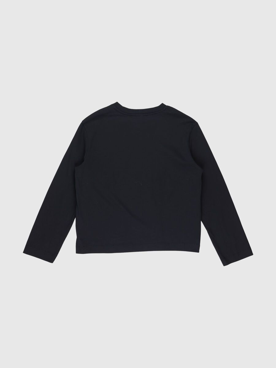Selected LANGÄRMELIGES BOXY T-SHIRT, Black, highres - 80000364_Black_002.jpg