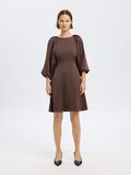 Selected OPEN RUG MINI JURK, Chestnut, highres - 16098100_Chestnut_003.jpg