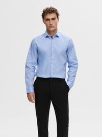 SLIM FIT SKJORTE, Light Blue, highres