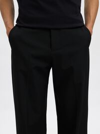 220 LOOSE-FIT TROUSERS, Black, highres