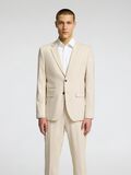 Selected SINGLE BREASTED SLIM-FIT BLAZER, Egret, highres - 16090946_Egret_003.jpg