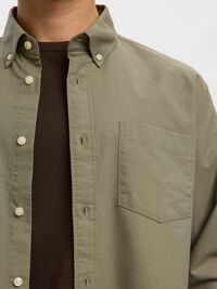 OXFORD SHIRT, Vetiver, highres
