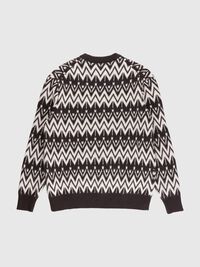 100% WOLL PULLOVER MIT RUNDHALSAUSSCHNITT, Chocolate Torte, highres