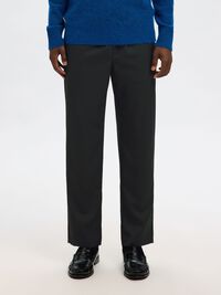 196 STRAIGHT-LEG BROEK, Black, highres