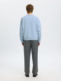 Selected 100% COTTON SWEATSHIRT, Cashmere Blue, highres - 16099829_CashmereBlue_004.jpg