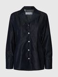 Selected TAILORED DENIM SHIRT, Dark Blue Denim, highres - 16098985_DarkBlueDenim_001.jpg