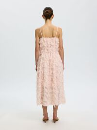 STRAP MIDI DRESS, Pale Dogwood, highres